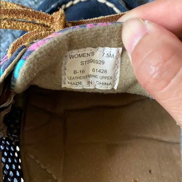 Navy Sperry Angelfish Boat Shoe - Picture 6 of 6